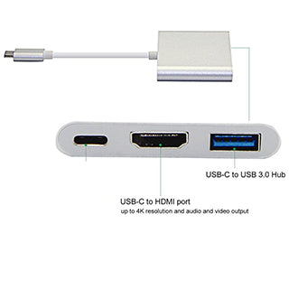 Type C 3.1 to OTG+HDMI+USB 3.0 Type C 3.1 to OTG+HDMI+USB 3.0